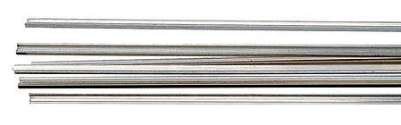 Walthers Track 10000 HO Scale Code 100 Nickel Silver Rail pkg(17) -- Each section - 36" 0.9m long; 51' 15.5m total length