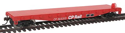 Walthers Trainline 1460 HO Scale Flatcar - Ready to Run -- Canadian Pacific