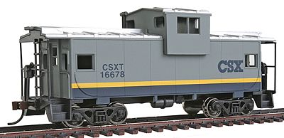 Walthers Trainline 1505 HO Scale Wide-Vision Caboose - Ready to Run -- CSX Transportation