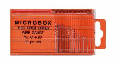 Zona Tools 37150 All Scale 20-Piece High-Speed Steel Twist Drill Set -- Nos. 61 to 80