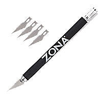 Zona Tools 39920 All Scale Soft Grip Knife Set -- Includes 1 of #11 Blade & 1 Each #10, 16 & 33 Blades
