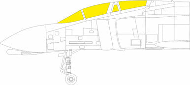 Eduard EX1075 1/48 F-4C TFace Mask for HOBBY 2000 / ACADEMY