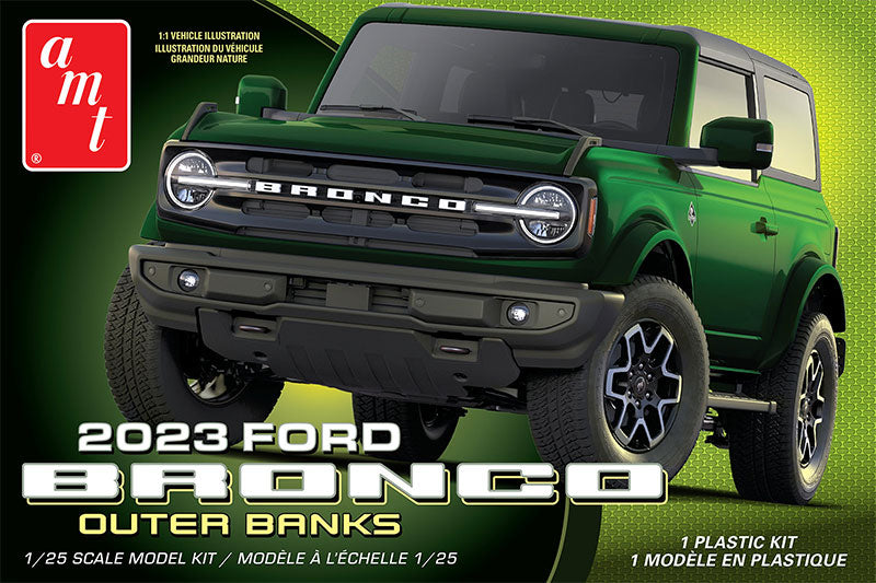 AMT 1345M 1/25 2023 Ford Bronco Outer Banks Model Kit