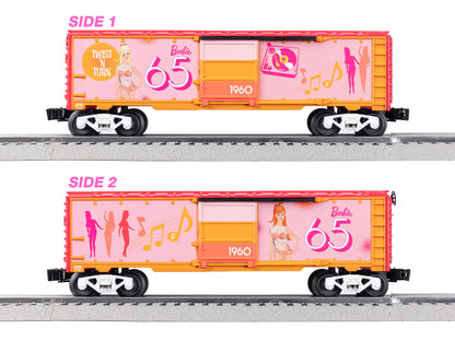 Lionel 6-2428430 O Gauge BARBIE 65TH ANNIVERSARY 1960s BOXCAR