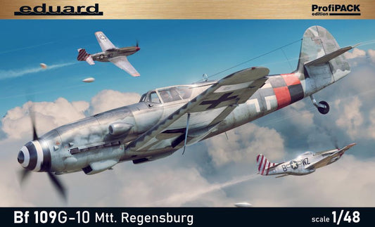 Eduard 82119 1/48 WWII Bf109G10 Mtt Regensberg German Fighter (Profi-Pack Plasti