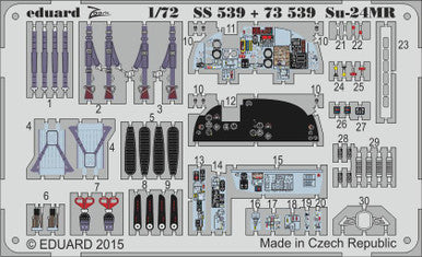 Eduard 73539 1/72 for TRP (Pre-Painted) Photo Etch Detail Set