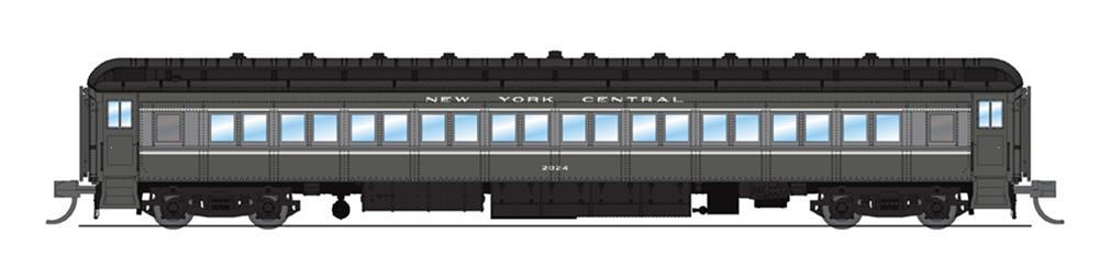 Broadway Limited 6532 N Nyc 80'Pass Coach Gray 1Pk