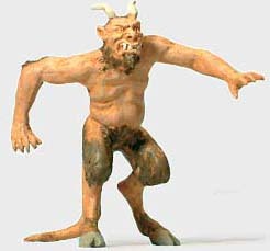 Preiser 29078 HO Scale Individual Figures, Fantasy Devil