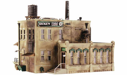 Woodland Scenics PF5204 All Scale Sicken Tire Company - N Scale Kit