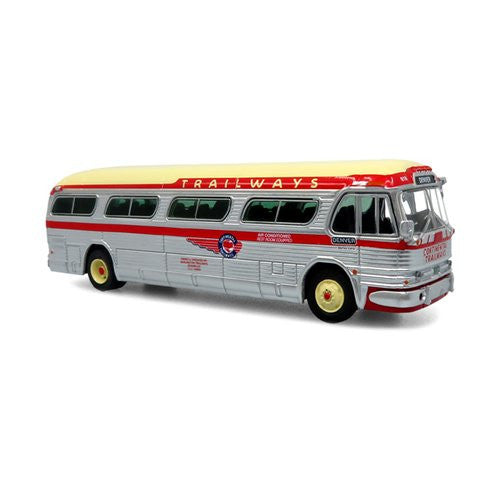 Iconic Replicas 870565 HO Scale 1958 GM PD4104 Coach Bus - Assembled -- Continen