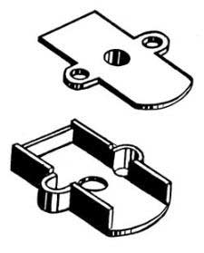 Kadee 234 Ho Plastic Draft Gear Boxes