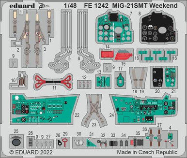 Eduard FE1242 1/48 MiG-21SMT Weekend for Eduard