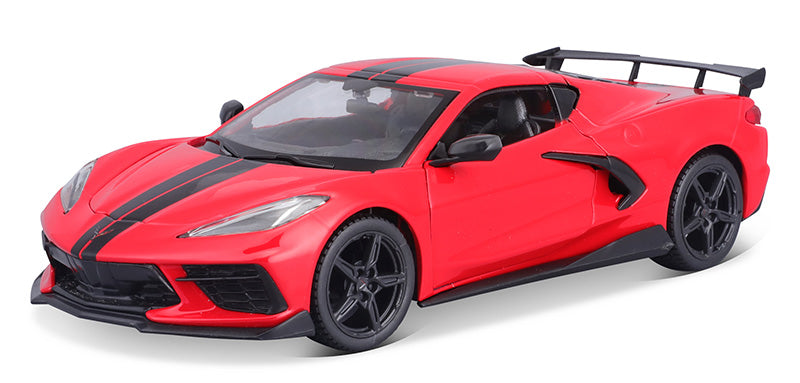 Maisto 31534R 1/24 Scale 2020 Chevrolet Corvette Stingray Coupe High Wing