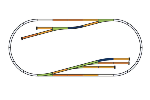 PIKO 55330 HO Scale Track Set D