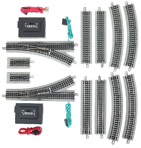 Bachmann 44893 N Nickle Silver E-Z Track Layout Expander Set