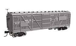 Walthers Mainline 910-41450 HO 40' Wood Stock Car - Undecorated