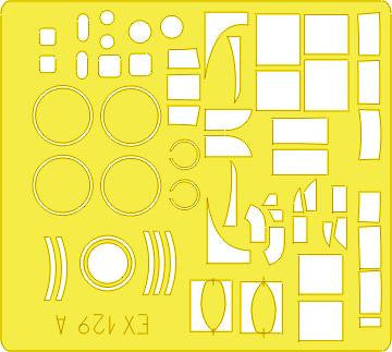 Eduard EX129 1/48 Mask Lancaster for Tamiya Canopy Mask Set