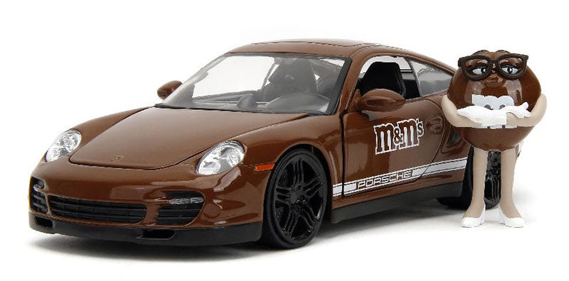 Jada Toys 34624 1/24 Scale M&M'S - 2007 Porsche 911 Turbo