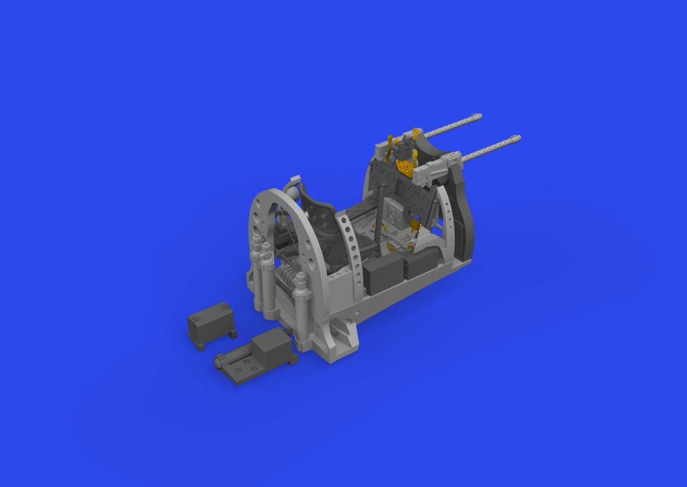 Eduard 648850 1/48 Aircraft- A6M2N Rufe Cockpit for EDU (Photo-Etch & Resin)