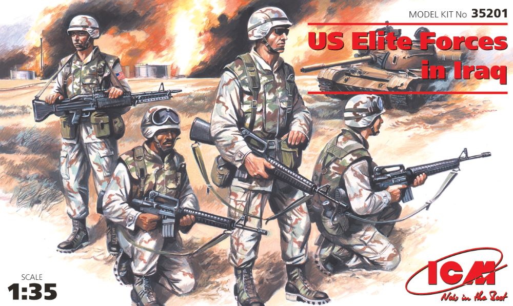 ICM Models 35201 1/35 US Elite Forces Iraq (4)