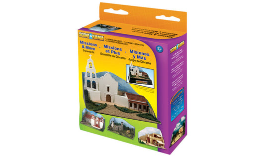 Woodland Scenics SP4196 All Scale Missions & More Diorama Kit