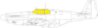 Eduard EX1051 1/48 P-51B/C Framed Canopy Mask for EDUARD Canopy Mask