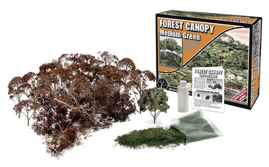 Woodland Scenics F1661 All Scale Medium Green Forest Canopy