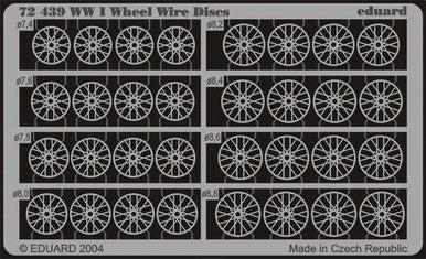 Eduard 72439 1/72 WWI Wheel Wire Discs
