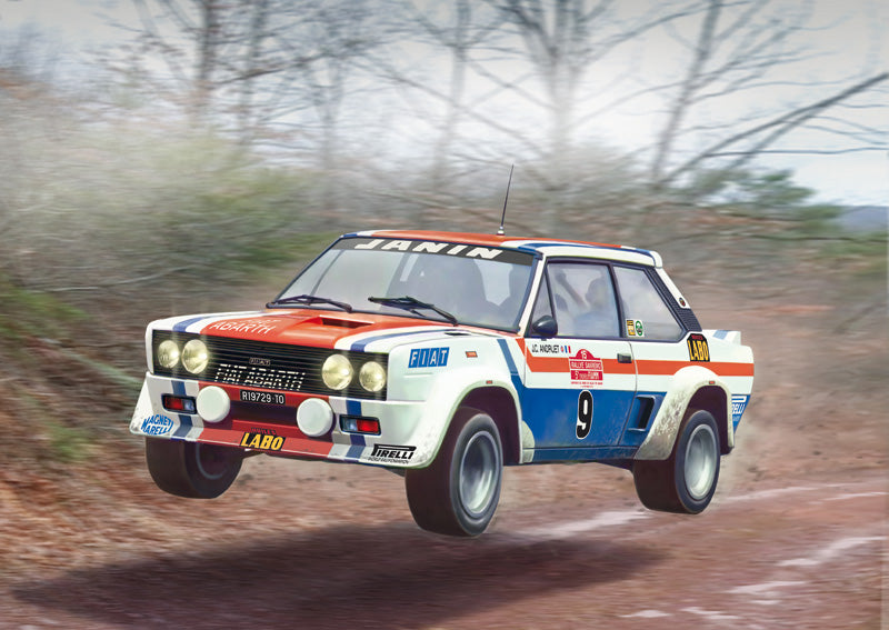 Italeri 3621 1/24 Fiat 131 Abarth 1977 Sanremo Rally Winner Race Car