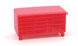 All Scale Miniatures 1601898 N Short Rolling Tool Chest