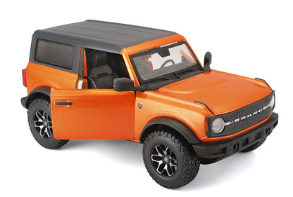 Maisto 31530OR 1/24 2021 Ford Bronco Badlands Two Doors, Orange