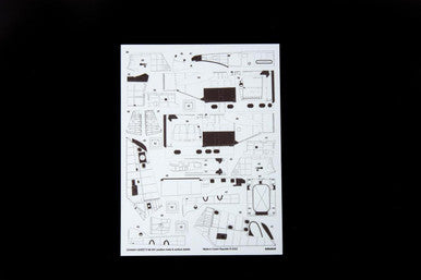 Eduard ER48001 1/48 Mi-24V Positive Rivets & Surface Details for