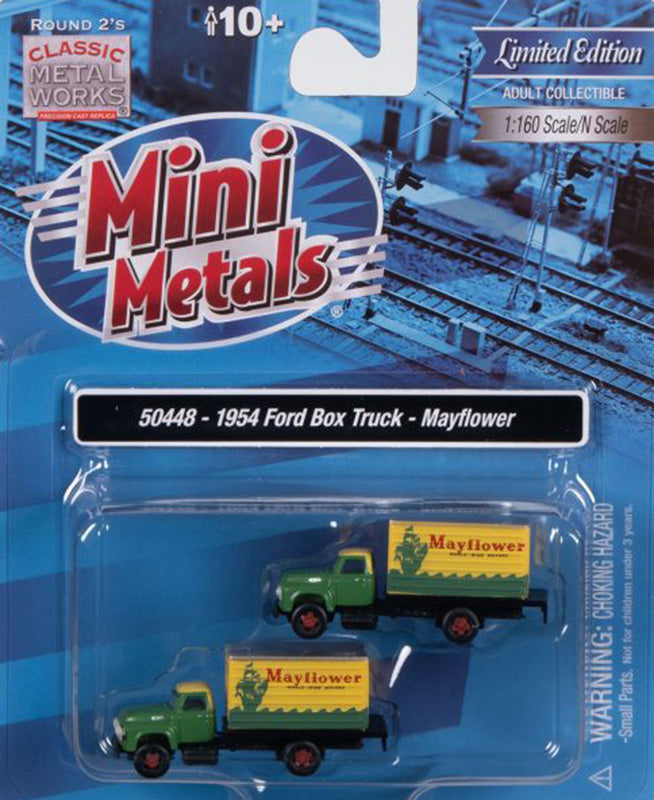 CMW 50448 1/160 Mayflower 1954 Ford Box Truck Diecast