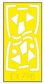 Eduard EX796 1/48 Mask Aircraft- Tempest Mk II TFace for EDU & SHY