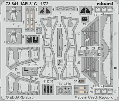 Eduard 73841 1/72 IAR-81C Photo Etch for IBG