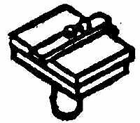 Details West SF-203 HO Scale Sand Filler Hatches pkg(4) -- General