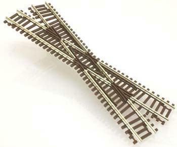 Atlas Model Railroad 2041 N Scale Code 55 Track - 22.5-Degree Crossing
