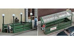 Walthers Cornerstone 933-3762 HO Subway Entrance Kit
