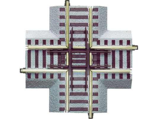 Lionel 6-49864 S Gauge AF FasTrack 90-Degree Crossover