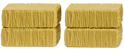 Wiking 001607 1/87 Scale Square Hay Bale 4-Piece Set High Quality