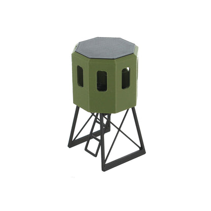 3D To Scale 64-348-DG 1/64 Octagon Hunting Blind, Camo Green