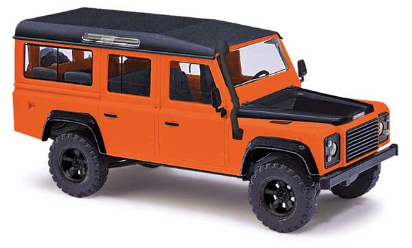 Busch 50330 HO Scale 1983 Land Rover Defender SUV - Assembled -- Last Edition (o