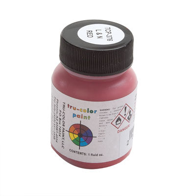 Tru-Color Paint 376 All Scale Railroad Color Acrylic Paints - 1oz  29.6ml -- Louisville & Nashville Red