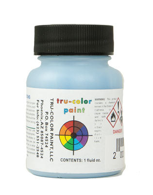 Tru-Color Paint 372 All Scale Railroad Color Acrylic Paints - 1oz  29.6ml -- Chicago Regional Transportation Authority Light Blue