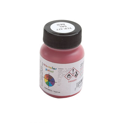 Tru-Color Paint 377 All Scale Railroad Color Acrylic Paints - 1oz  29.6ml -- Seaboard Coast Line Red