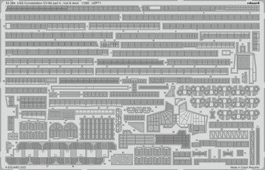 Eduard 53284 1/350 USS Constellation CV64 Part 4 Hull & Deck for