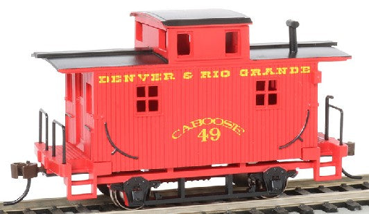 Bachmann 18407 HO Bobber Caboose Denver & Rio Grande #49