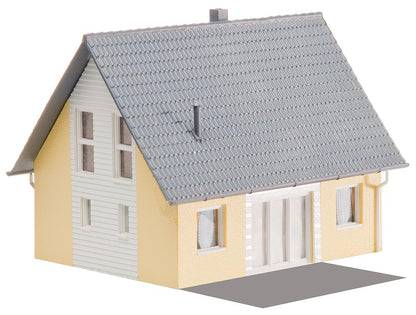 Faller 130317 HO Scale Detached House, Yellow Model Kit