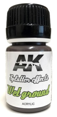 AK Interactive 8087 Splatter Effects Wet Ground Acrylic 35ml Bottle
