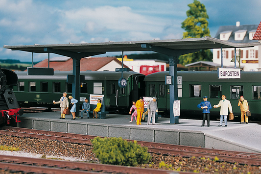 Piko 61821 HO Scale Burgstein Platform Building Kit